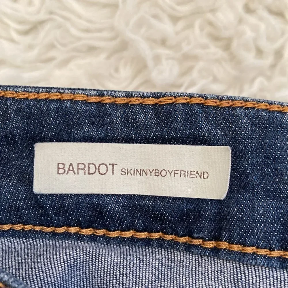 Kut from the Kloth | Kut from the Kloth Bardot Crop Skinny Boyfriend Jeans Sz 2